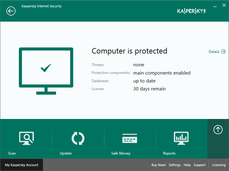 Kaspersky Internet Security 2019 full version 19.0.0.1088