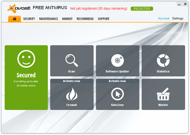 Avast Free Antivirus 17.6.2310